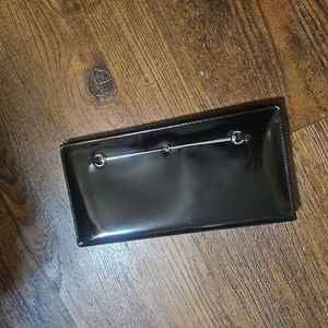 Gucci Vintage Black patent wallet